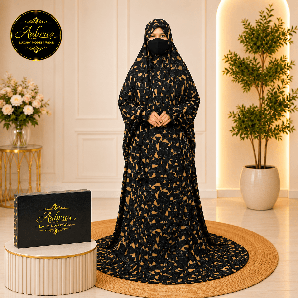 Premium Full Long Nikabi Salat Hijab LN401